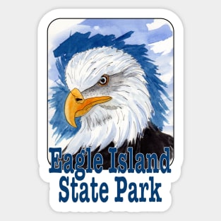 Eagle Island State Park, Idaho Sticker